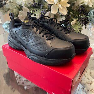 New Balance Industrial Steel Toe Work Shoes Black Size 11.5 2E Wide 627